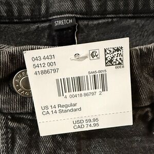 American Eagle Outfitters Black Stretch Jeans